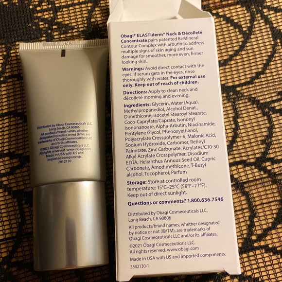 Obagi Medical Elastiderm Neck And Decollete Concentrate Obagi | Skincare | New Obagi Elastiderm Neck And Decollete Concentrate